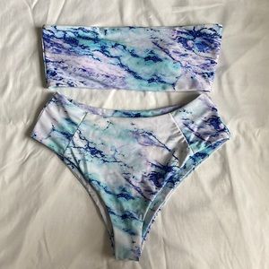 S high waisted bando from Zaful